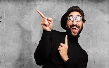 genç Fransız sanatçı dans