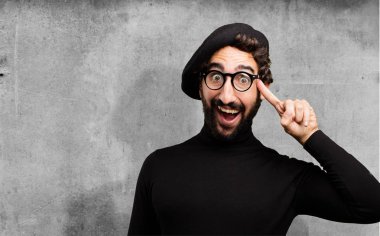 fikir genç Fransız sanatçı