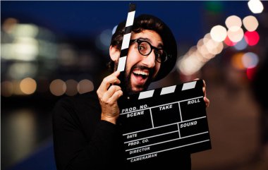 bir tokmağı genç Fransız sanatçı