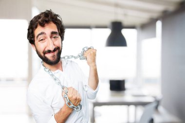 zinciri ile komik delikanlı