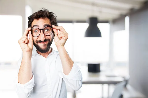 Young funny man having idea — Stock Photo, Image