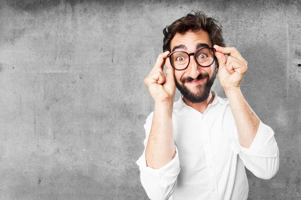 Young funny man having idea — Stock Photo, Image