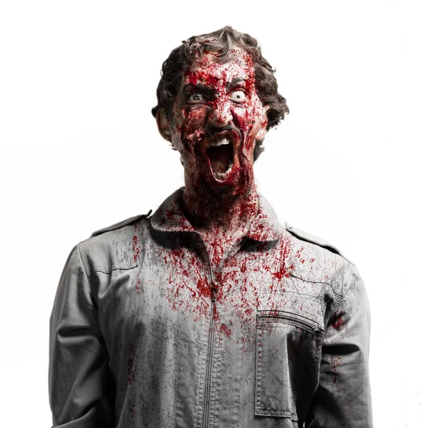 Zombie man portrait — Stock Photo, Image