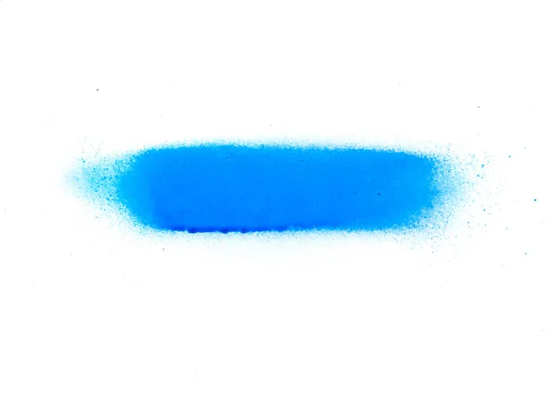 Spray niebieski symbol na białym tle — Zdjęcie stockowe