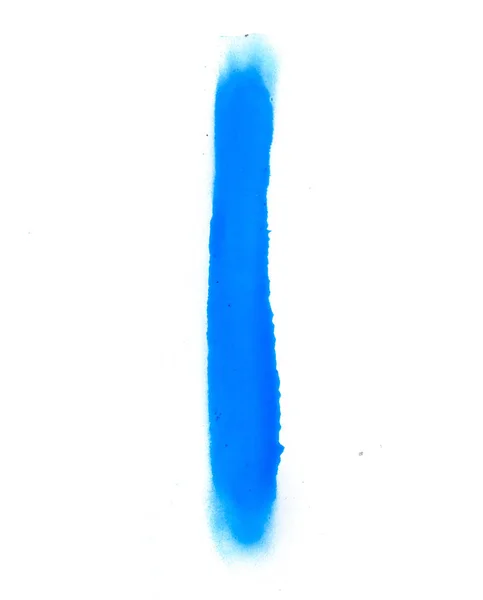 Símbolo de spray azul sobre fondo blanco — Foto de Stock