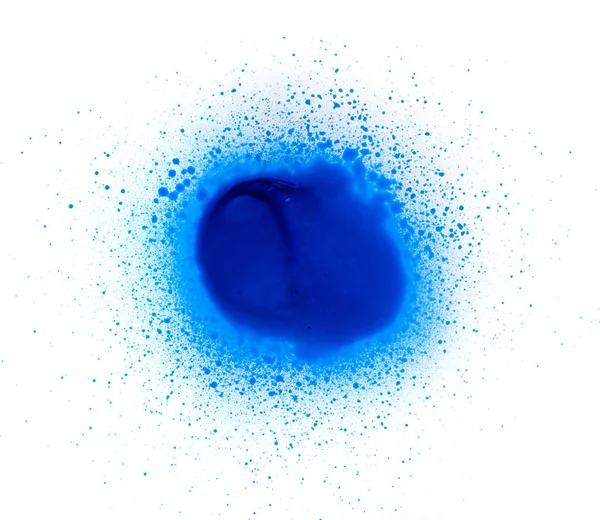 Symbol modré sprej proti bílým pozadím — Stock fotografie