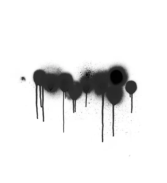 Spray czarny symbol na białym tle — Zdjęcie stockowe