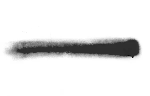 Black spray symbol against white background — Stock Photo, Image