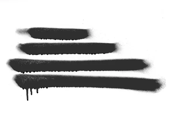 Black spray symbol against white background — Stock Photo, Image
