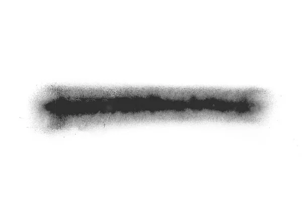 흰색 배경에 검은 스프레이 기호 — 스톡 사진