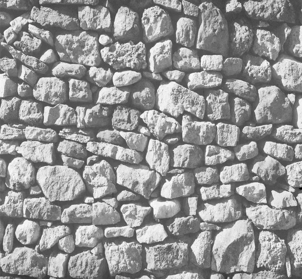 石老墙纹理 — 图库照片