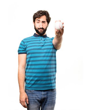 Beyzbol topuyla cool delikanlı