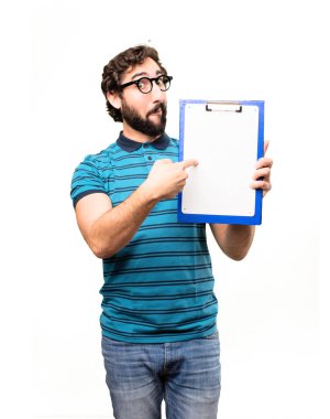 bir raporu ile genç serin adam