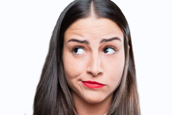 Young cool girl doubting — Stock Photo, Image