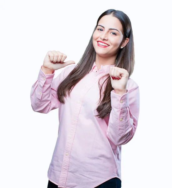 Young cool girl in proud pose — Stock Photo, Image
