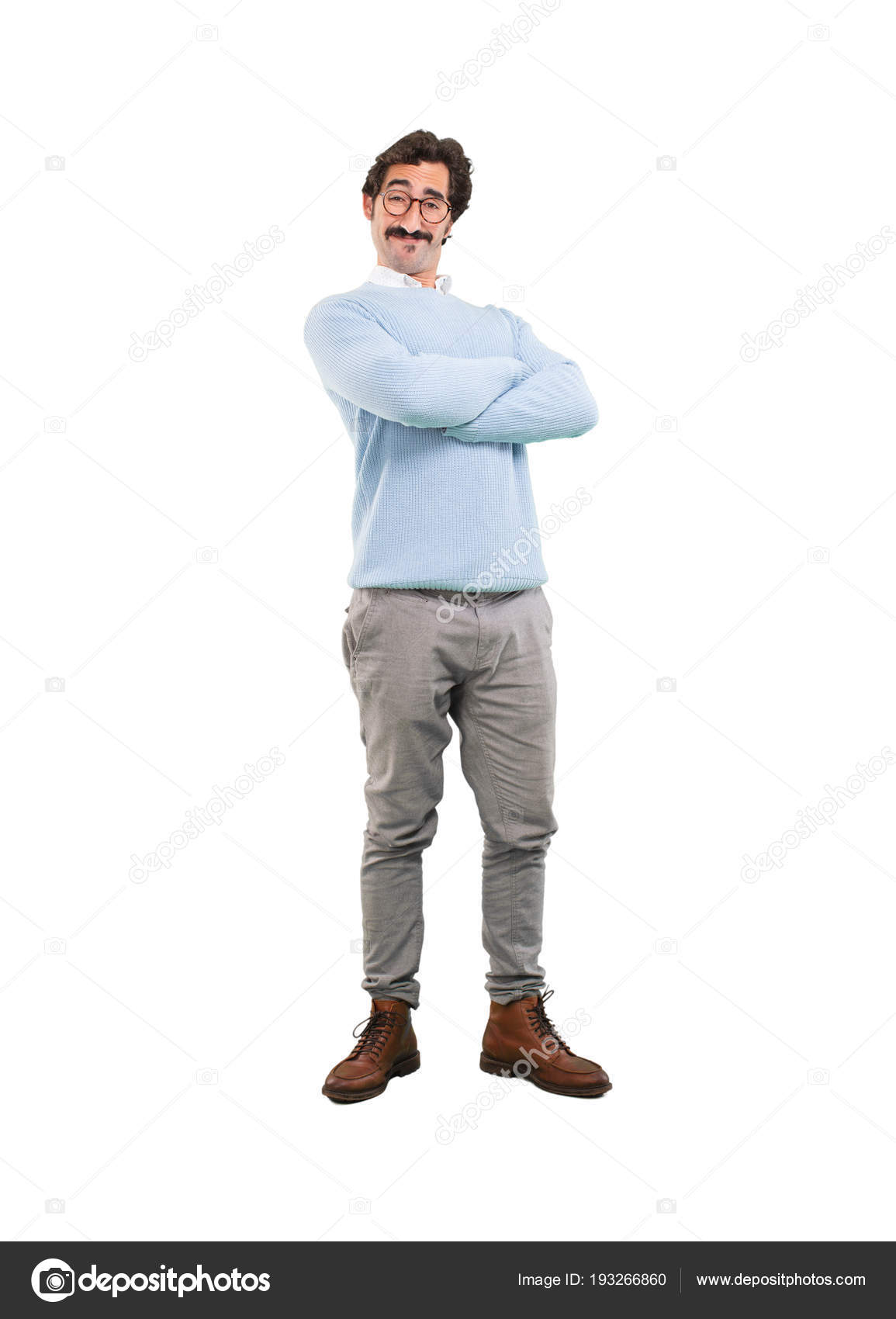 Crazy Young Man Angry Pose Stock Photo, Picture and Royalty Free Image.  Image 47682484.
