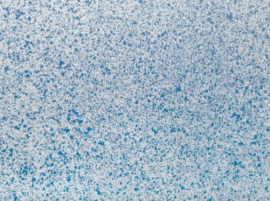 mavi boya sıçrama doku