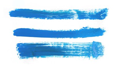 mavi boya sıçrama doku