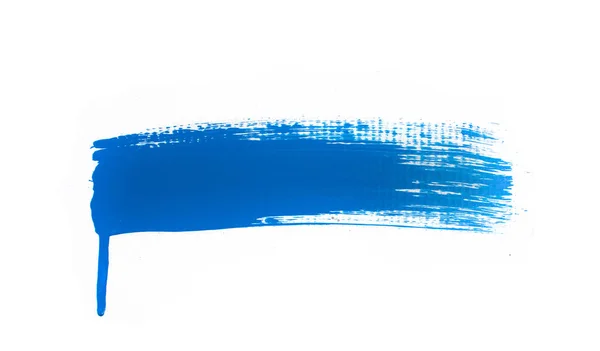 Textura Salpicadura Pintura Azul — Foto de Stock