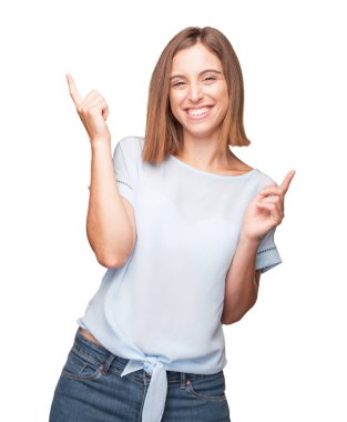 genç güzel kadın dans