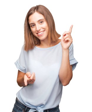 genç güzel kadın dans