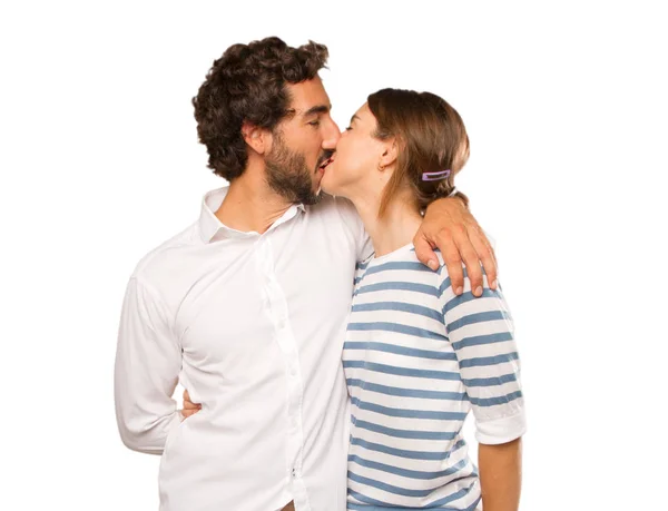 Young Couple Falling Love — Stock Photo, Image