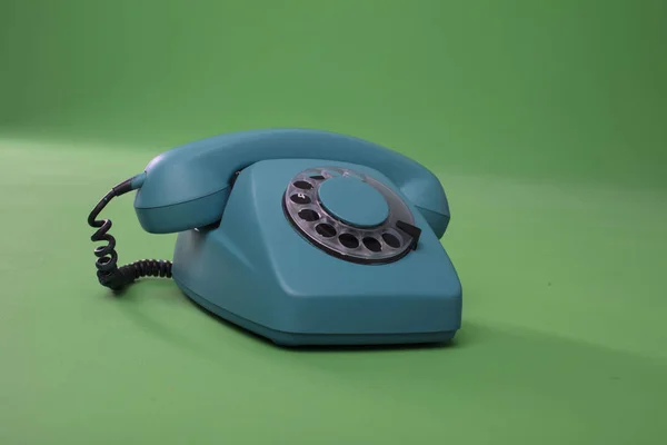 Vintage Serin Telefon Yakın Çekim — Stok fotoğraf