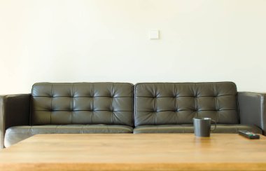 Oda iç kanepe ve tablo ile