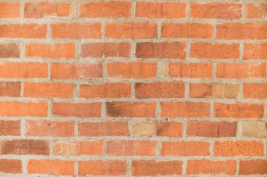 turuncu tuğla duvar dokusu veya arkaplan.