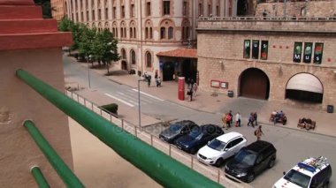 Ev ve Binalar Benedictine Abbey Santa Maria de Montserrat içinde Monistrol de Montserrat, İspanya için görüntüleyin.