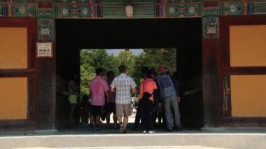 Bulguksa Tapınağı Gueongju, Kore için turistler girin