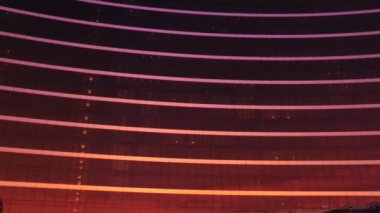 Makao, Çin pınarlarına dans ile Wynn hotel Cephe için görüntüleyin.