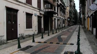 Eski binalar tarihsel çeyreğinde Makao, Çin içinde görüntüleyin..