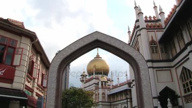 Cami kubbe için Arap çeyreğinde Singapore, Singapore görüntüleyin..