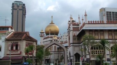 Cami kubbe için Arap çeyreğinde Singapore, Singapore görüntüleyin..