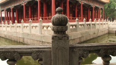 Beijing, Çin Konfüçyüs Tapınağı dış.