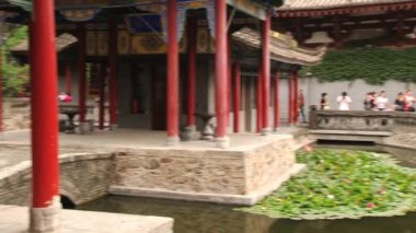 Xian, Çin'Huaqing Kaplıcalar turist ziyaret.