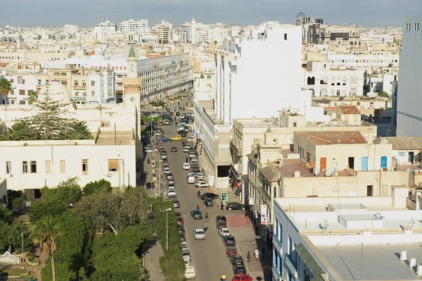 View to the historical city center of Sfax in Sfax, Tunisia. — Stock Photo, Image