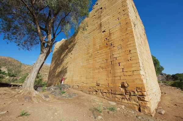 Ruines Temple Yeha Temple Lune Yeha Ethiopie Yeha Temple Est — Photo