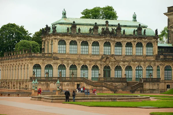 Dresden Allemagne Mai 2010 Des Personnes Non Identifiées Visitent Célèbre — Photo