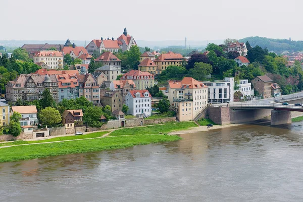 Meissen Alemania Mayo 2010 Vista Los Edificios Históricos Largo Las — Foto de Stock