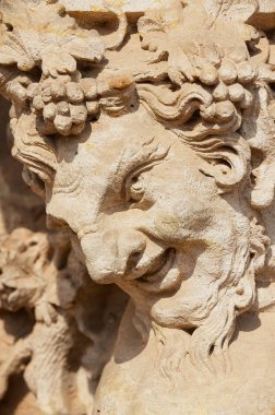 Dresden, Almanya - 18 Mayıs 2010: Dış bir heykel ünlü Zwinger Palace ve karmaşık Park Dresden, Almanya.