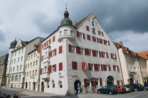 Regensburg Alemania Septiembre 20101 Exterior Los Edificios Históricos Ratisbona Alemania — Foto de Stock