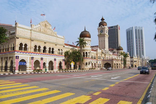Sultan Abdul Samad binası, Jalan Raja. — Stok fotoğraf