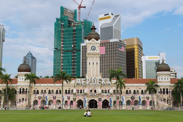 Sultan Abdul Samad binası, Jalan Raja. — Stok fotoğraf