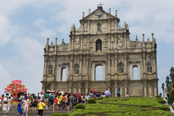 Macau Chine Septembre 2013 Des Personnes Non Identifiées Visitent Les — Photo