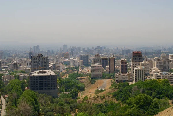 Teheran Iran Czerwca 2007 Miejski Krajobraz Miasta Teheranie Iran — Zdjęcie stockowe