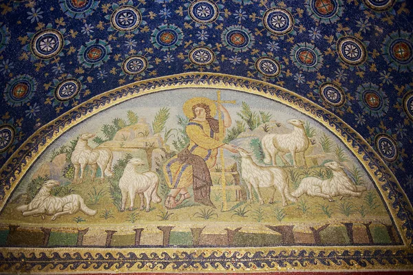 Ravenna Italia Mai 2013 Interiorul Mausoleului Din Galla Placidia Capelă — Fotografie, imagine de stoc