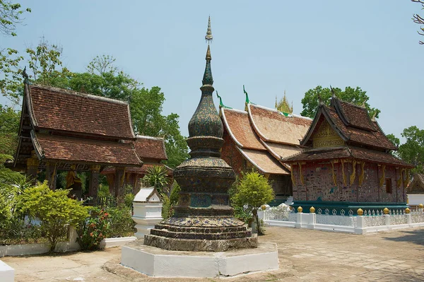 Luang Prabang Laos April 2012 Xieng Thong Tempel Luang Prabang — Stockfoto