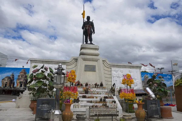 Surin Thaïlande Novembre 2013 Monument Fondateur Ville Surin Phaya Surin — Photo